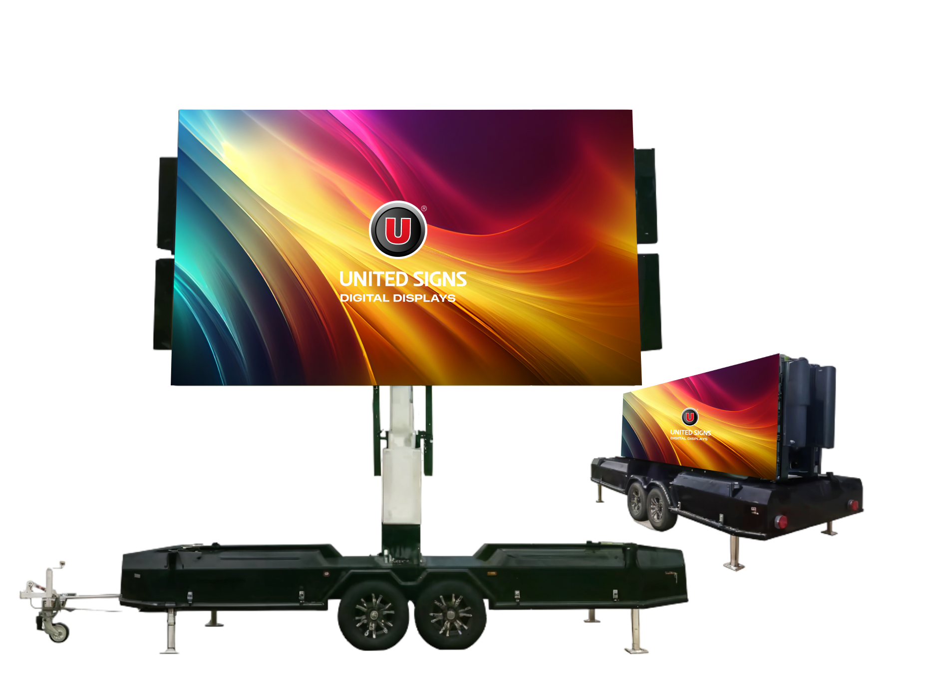 USMT-16 Mobile LED Screen Trailer