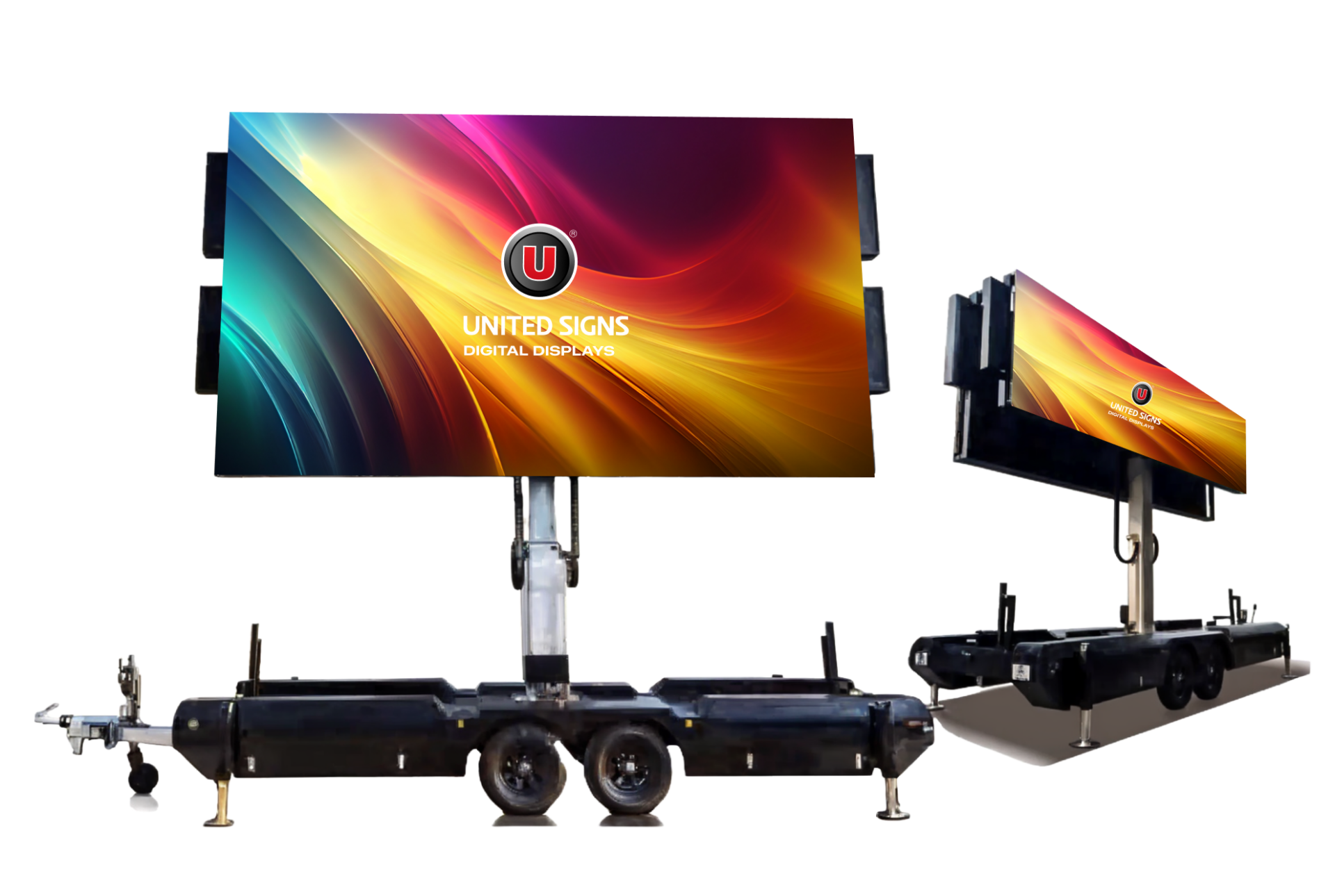 USMT-21 Mobile LED Display Trailer