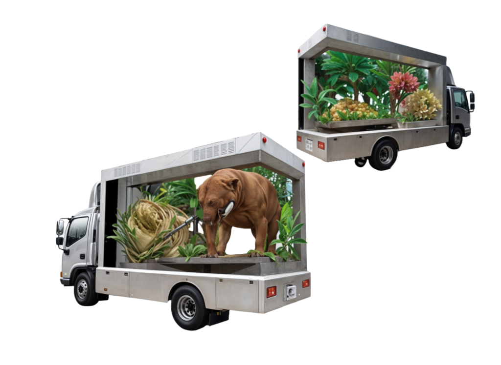 USMT-3360 Bezel-less 3D truck
