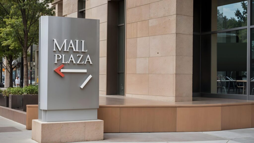 office wayfinding and directional signs