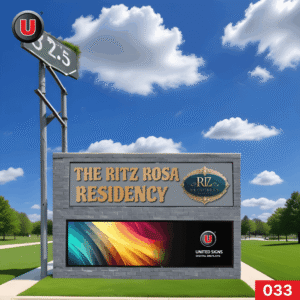 3'h x 8'w Digital LED Business Sign 033 - Programming Text, Image & Video
