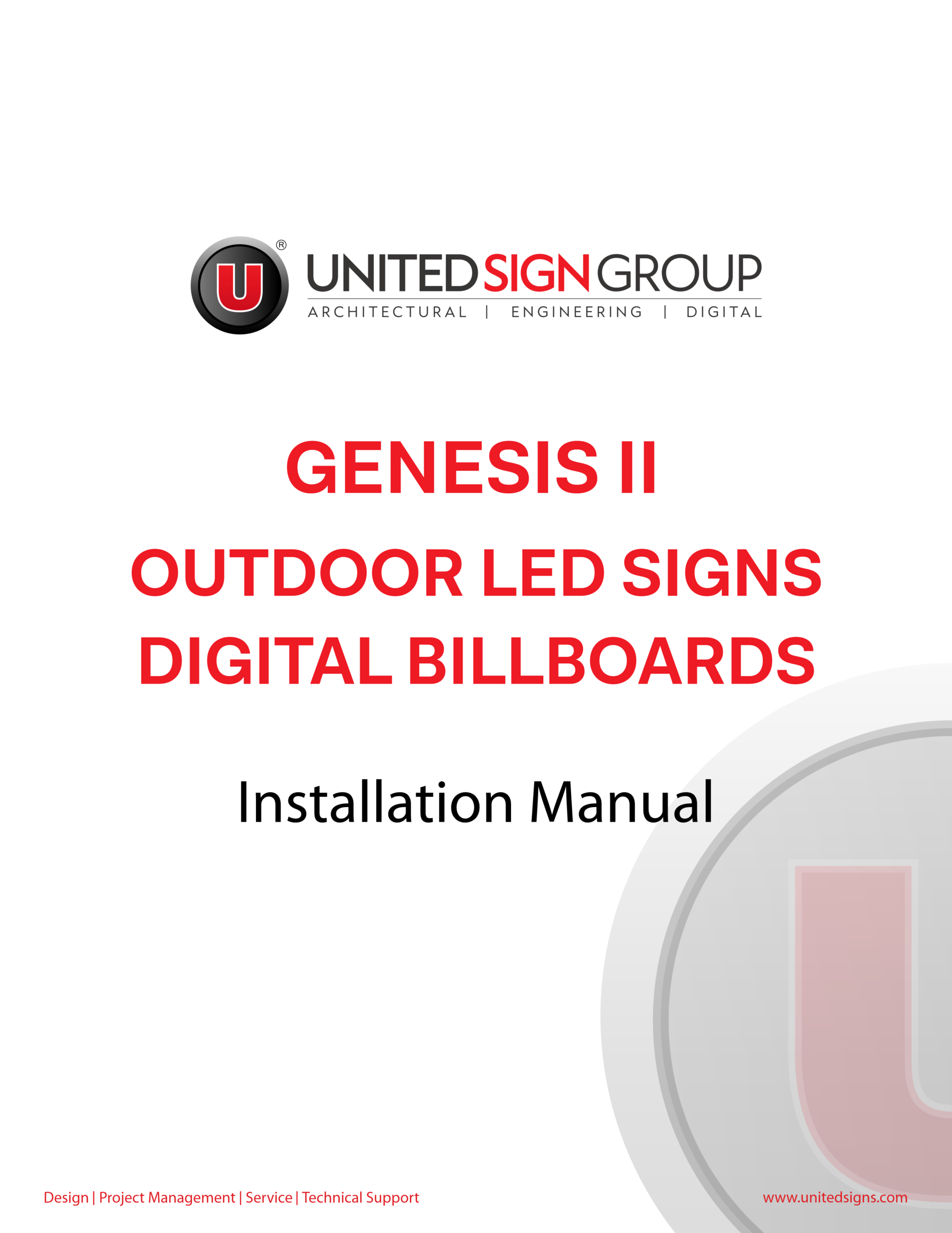 Genesis-II Installation Manual