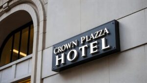 Identification Signs — Hospitality Signage exterior signage