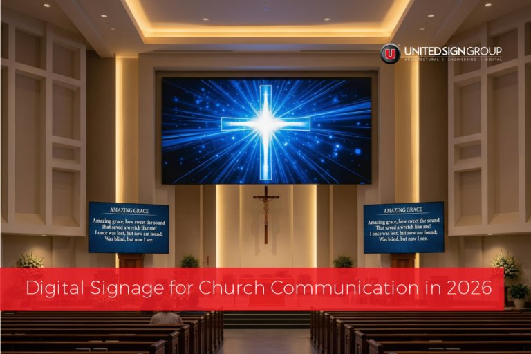 How Digital Signage Improves Church Communication in 2026