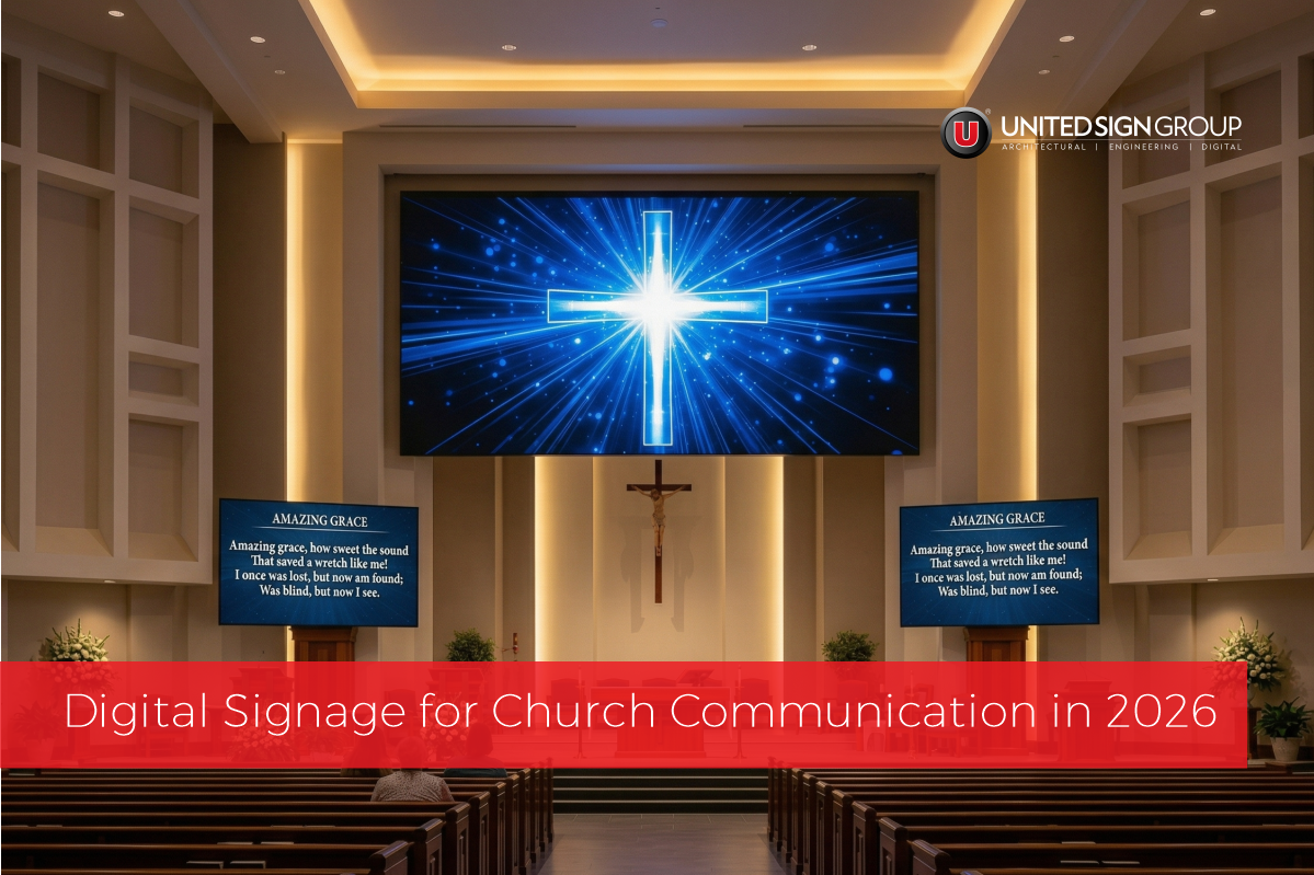 How Digital Signage Improves Church Communication in 2026
