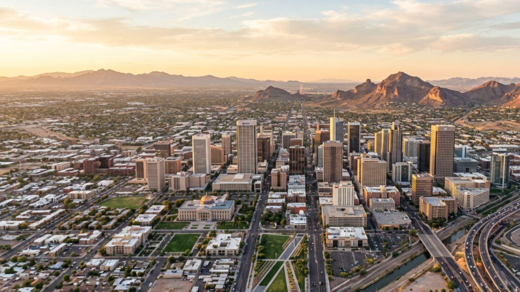 Phoenix skyline