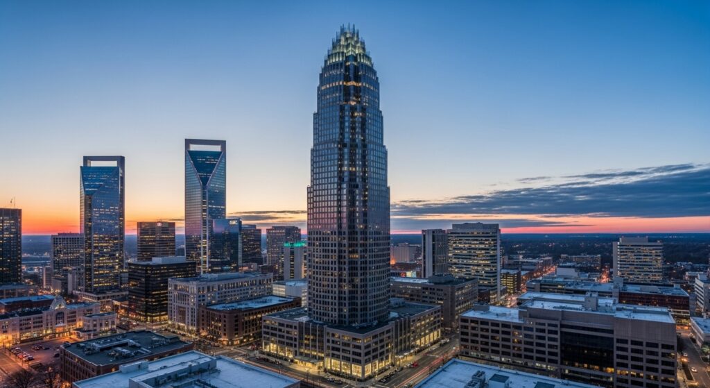 Charlotte skyline