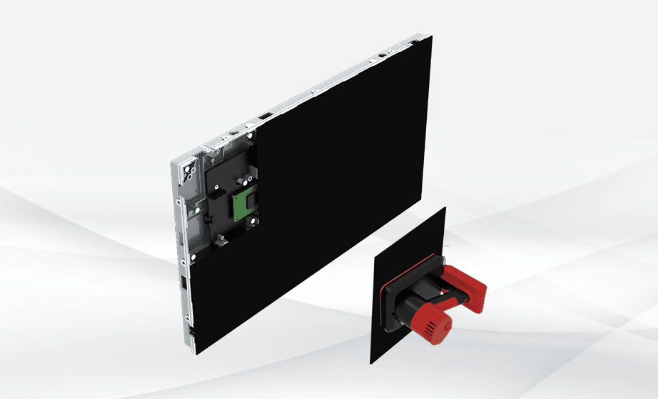 Front & Rear Service LED Display