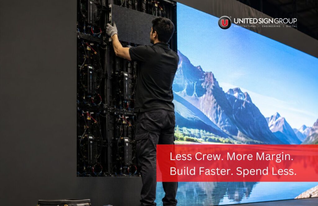 How One-Person Handling Changes Labor Costs on Small and Mid-Size LED Projects