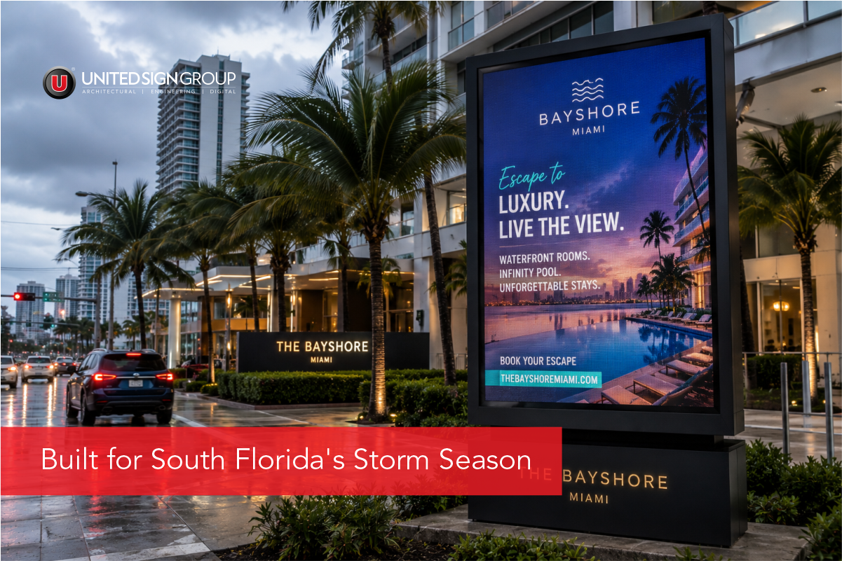 Hurricane-Rated LED Signage for Miami: Building a Display That Survives South Florida