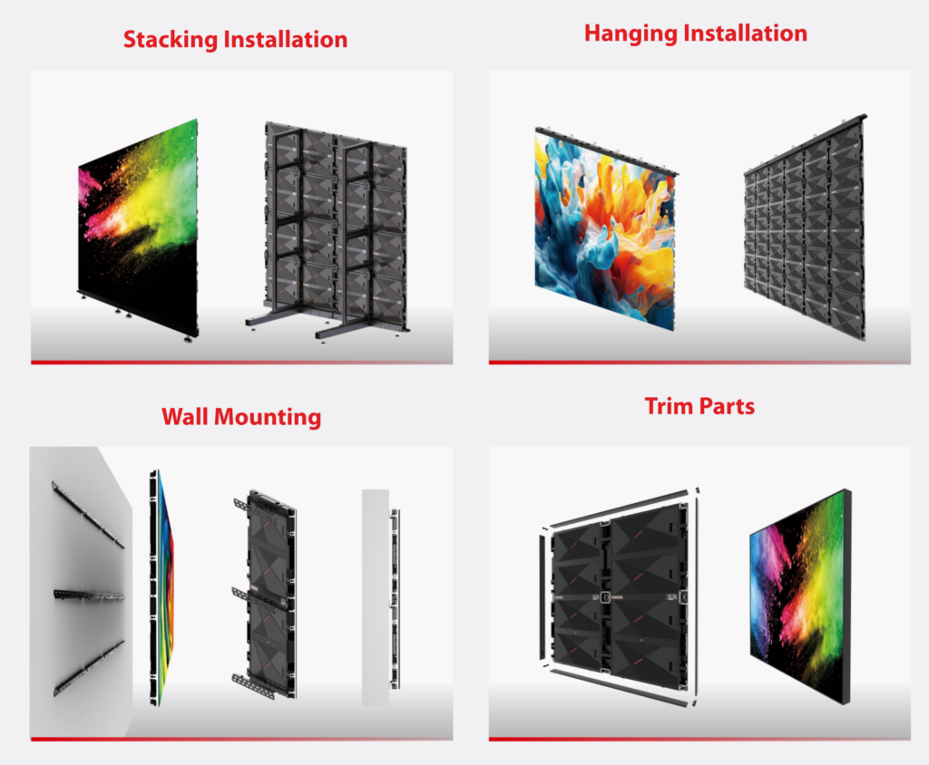Versatile Mounting, Limitless Display Options